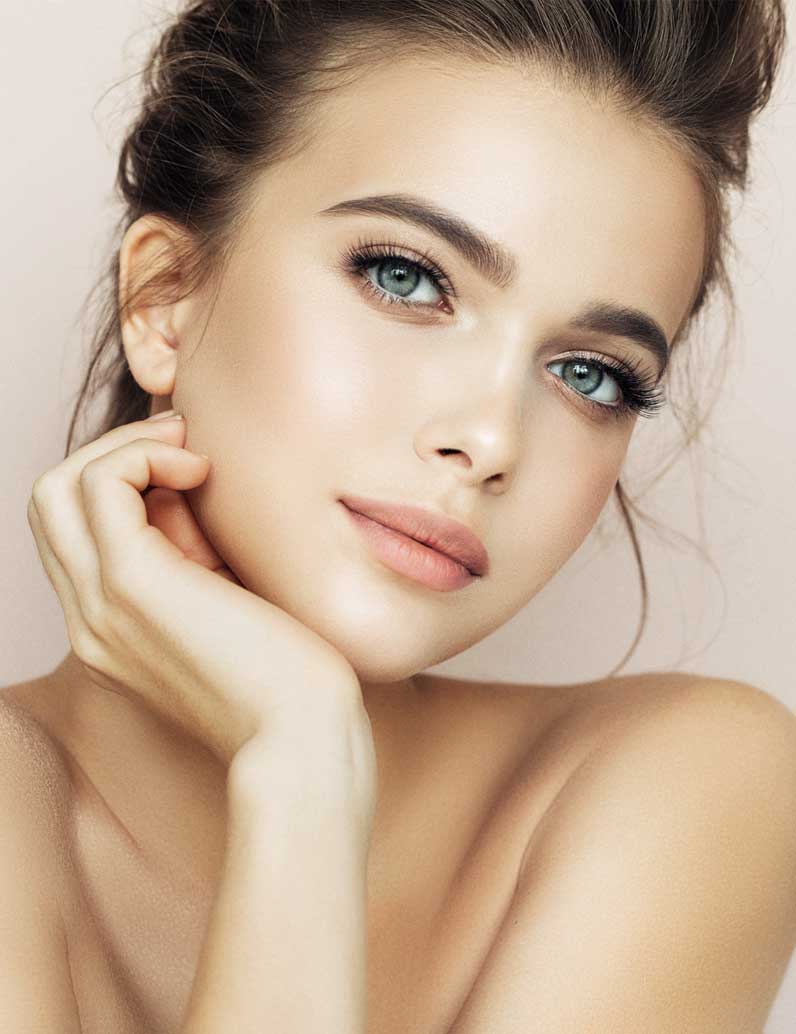 stock image of beautiful model