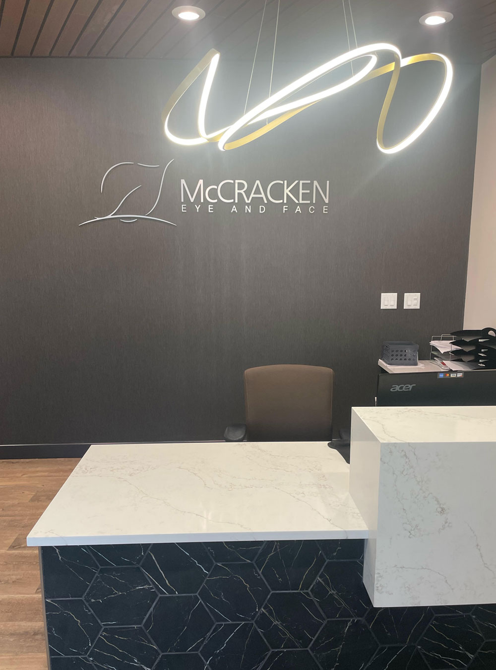 McCracken Eye and Face Institute Office Reception